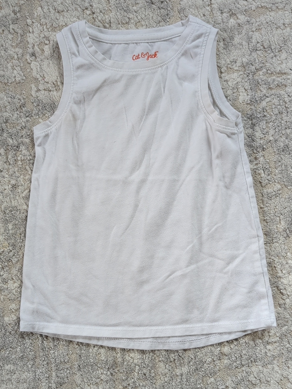 Cat & Jack White Tank Top Size 5T